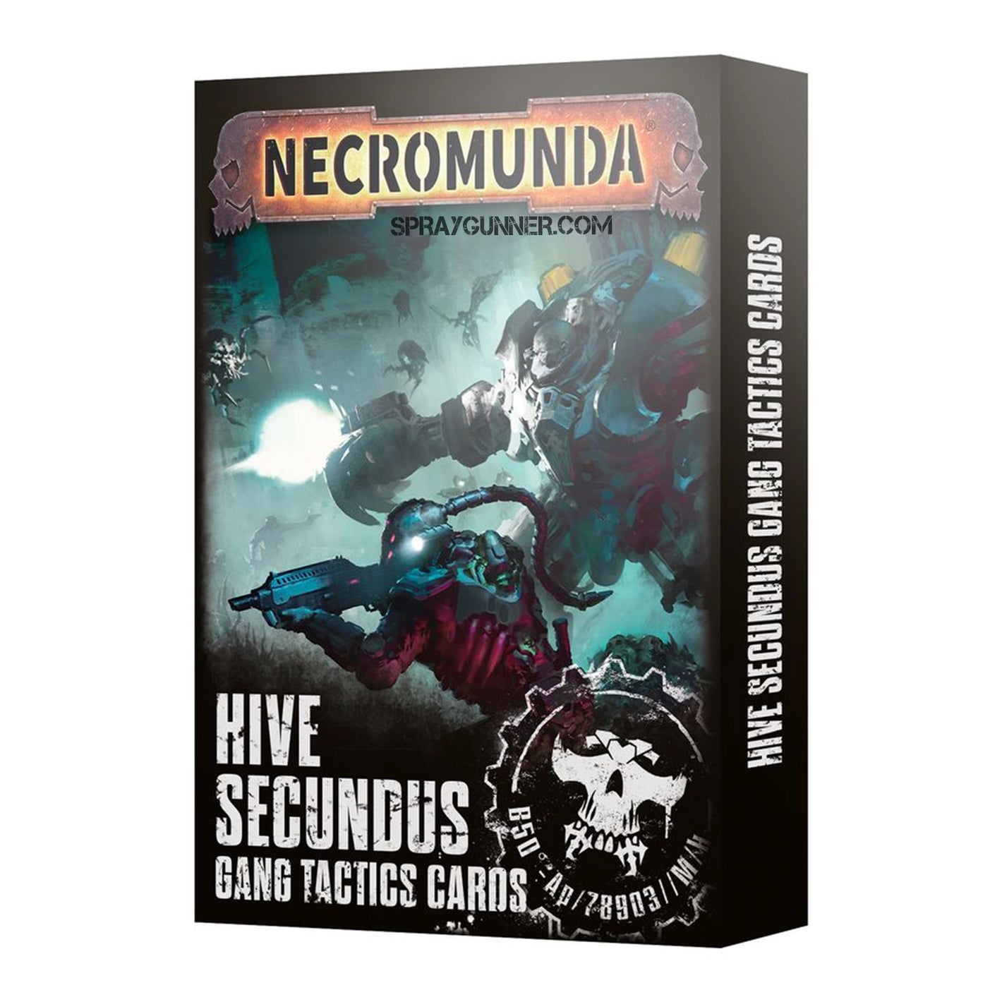 Warhammer 40k NECROMUNDA: Hive Secundus Gang Tactics Cards - SprayGunner