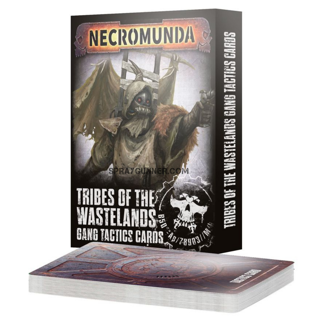 Warhammer 40k NECROMUNDA: Tribes of the Wastelands Gang Tactics Cards - SprayGunner