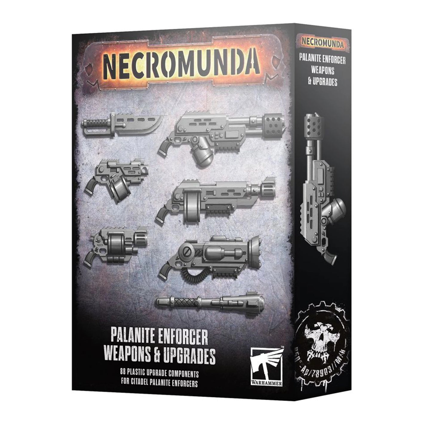 Warhammer 40k NECROMUNDA: Palanite Enforcer Weapons & Upgrades