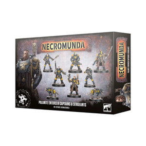 Warhammer 40k NECROMUNDA: Palanite Enforcer Captains & Sergeants