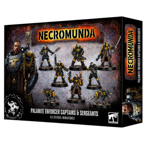 Warhammer 40,000: Necromunda – Palanite Enforcer Captains & Sergeants