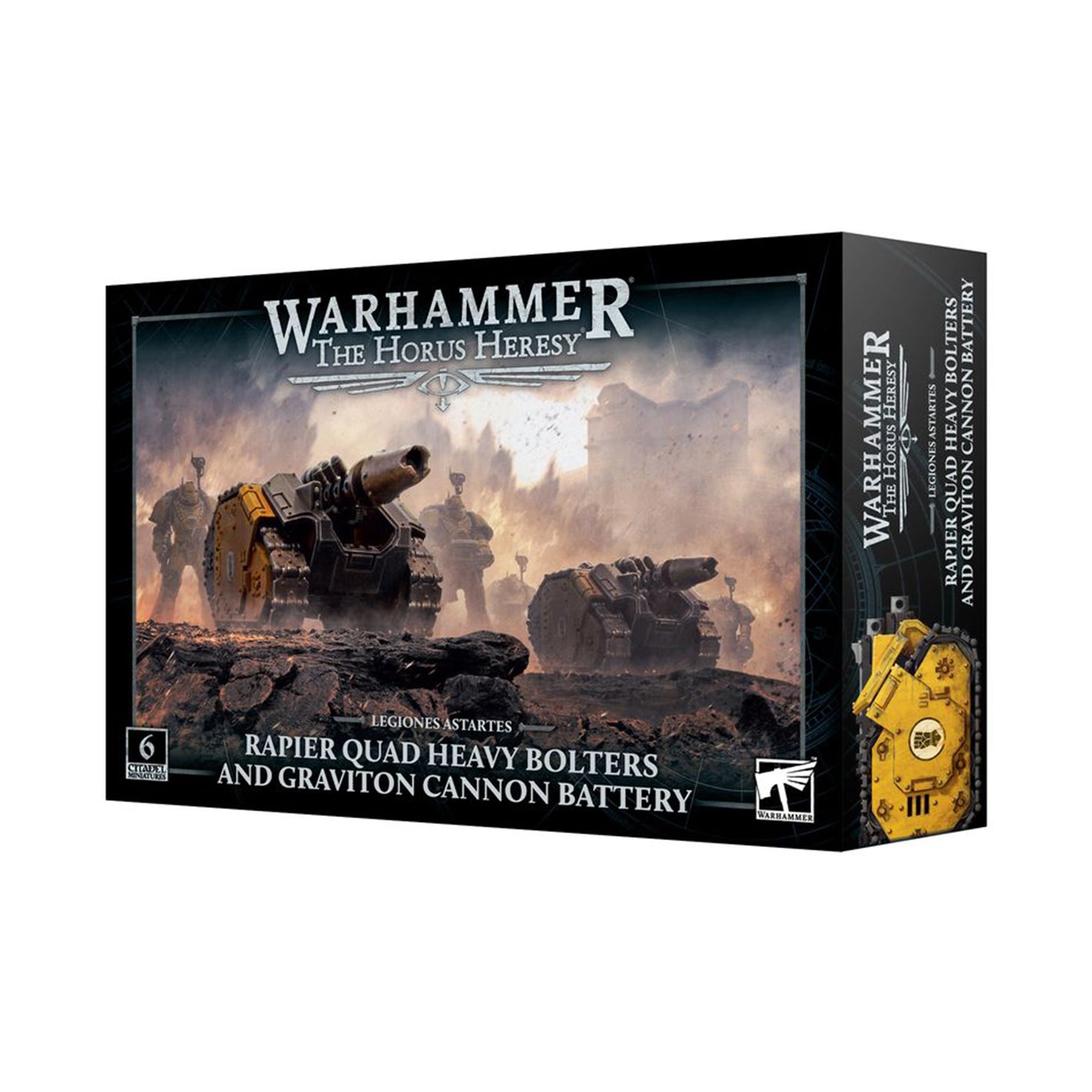 Warhammer Horus Heresy: Legiones Astartes Rapier Quad Heavy Bolters and Graviton Cannon Battery