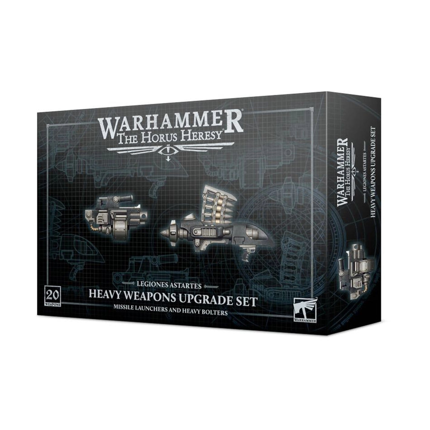 Warhammer Horus Heresy Legions Astartes Heavy Weapons Upgrade Set - Missile Launchers and Heavy Bolters