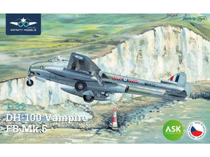 Discounted Infinity Models 3204 1/32 DH-100 Vampire Mk 5 Model Kit - SprayGunner