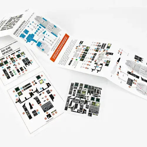Red Fox Studio AH-64E Apache Quick Set 1/35 3D Acrylic Instrument Panel AMMO by Mig Jimenez