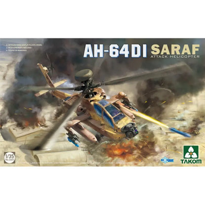 1/35 AH-64DI Saraf Attack Helicopter Model Kit - SprayGunner