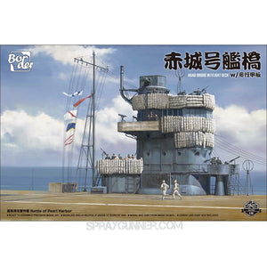 Border Models 1/35 Akagi Bridge with Flight Deck Model Kit BORDER