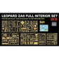 RFM 1/35 Leopard 2A6 Full Interior Set with Ukraine Decals (for RFM5065 & RFM5076) Model Kit - SprayGunner