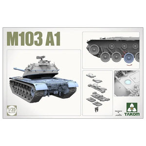 TAKOM 1/35 M103 A1 Modellbausatz