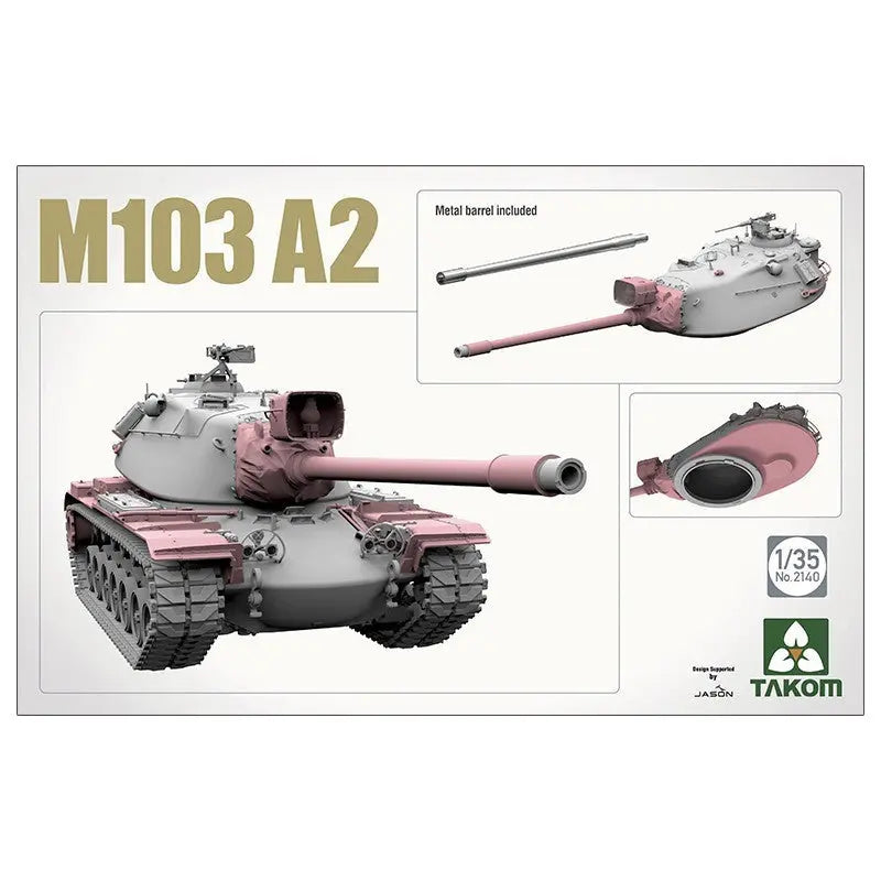 TAKOM 1/35 M103 A2 Model Kit - SprayGunner