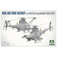 TAKOM 1/35 MQ-8B Fire Scout with Missile & Blade Fold Kit Model Kit - SprayGunner