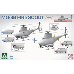 1/35 MQ-8B Fire scout 1+1 Model Kit - SprayGunner