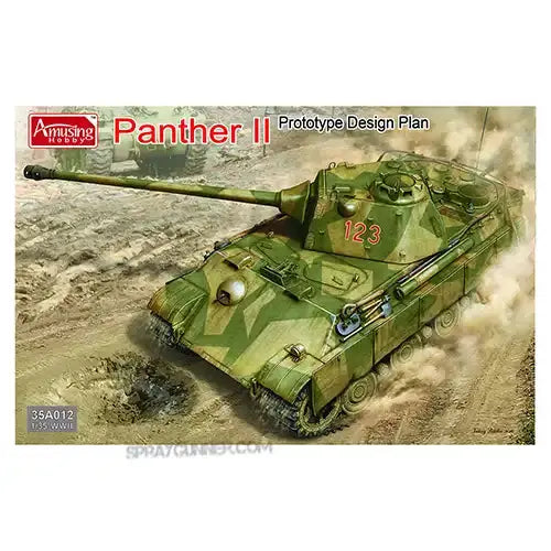 Amusing Hobby 35A012 1/35 Panther II Prototype Design Model Kit Amusing Hobby