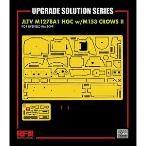RFM 1/35 Upgrade Set for JLTV M1278A1 HCG with M153 CROWS II (for RFM5099) Model Kit