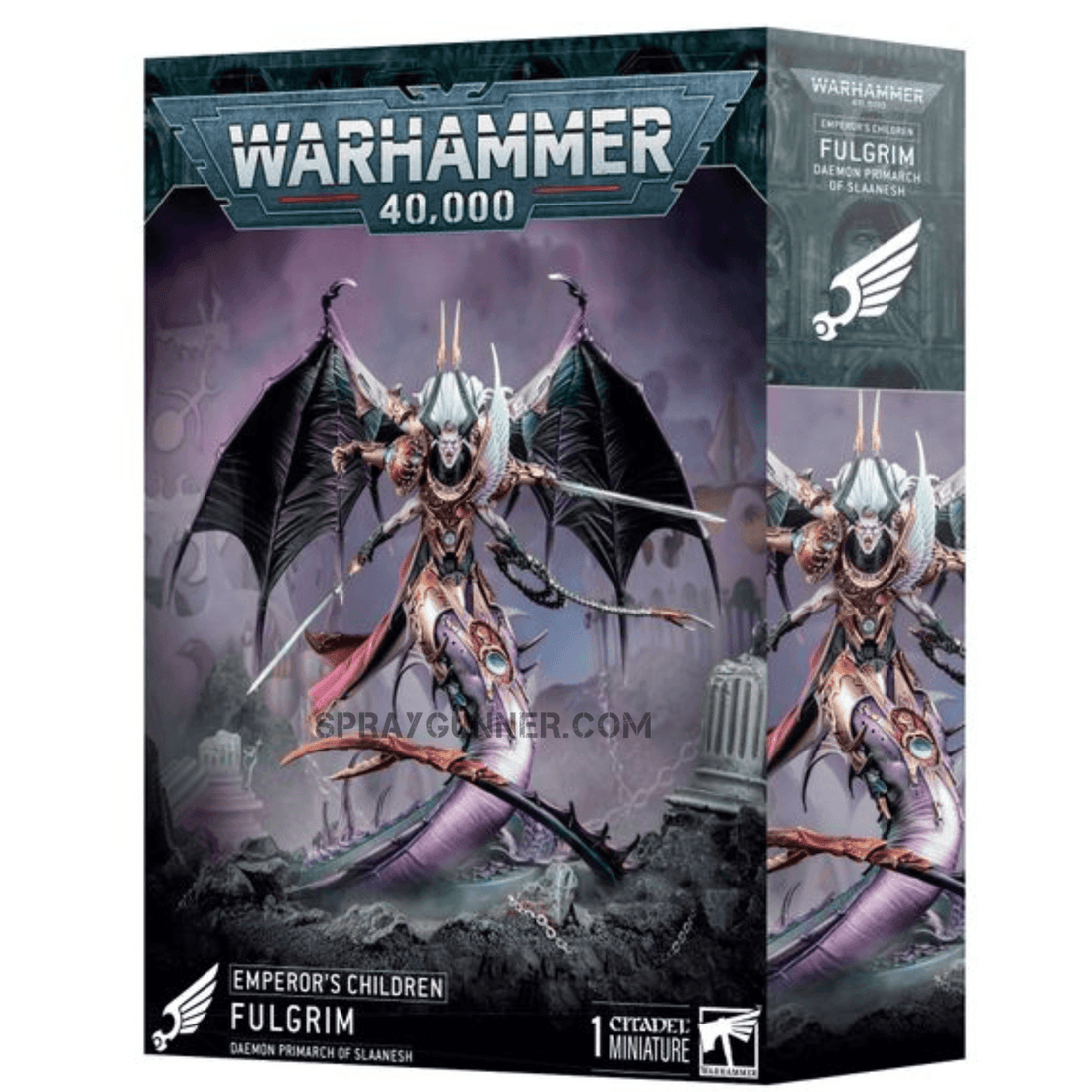 Warhammer 40k: Fulgrim – Daemon Primarch of Slaanesh - SprayGunner