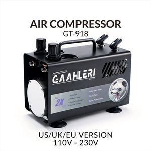 GAAHLERI Dual Drive Series Airbrush Air Compressor GT-918