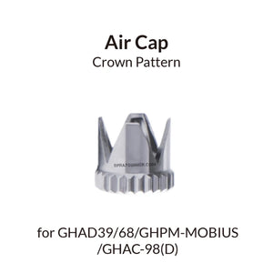 GAAHLERI Airbrush Crown Pattern Air Cap
