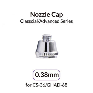 GAAHLERI Airbrush 0.38mm Nozzle Cap for Advanced Series
