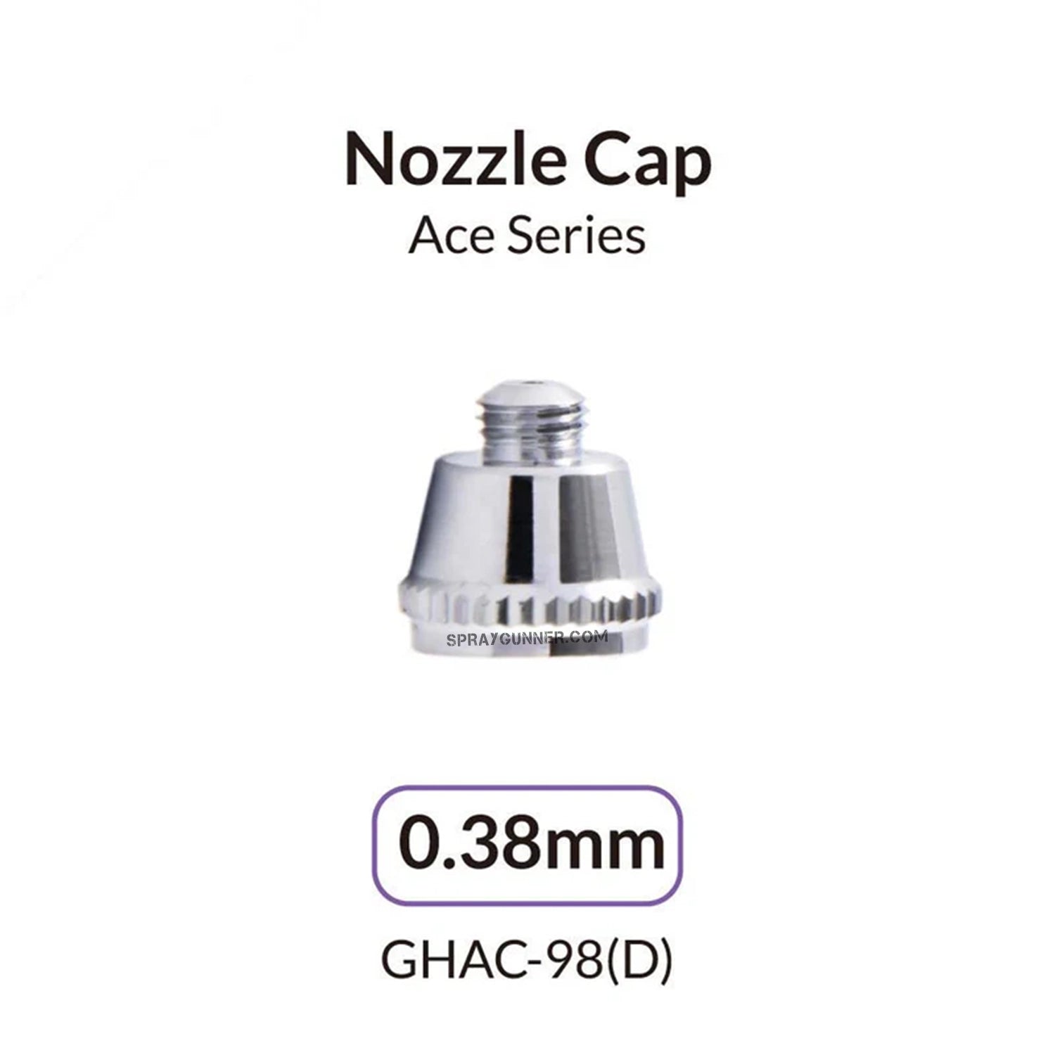 GAAHLERI Airbrush 0.38mm Nozzle Cap for Ace Series - SprayGunner