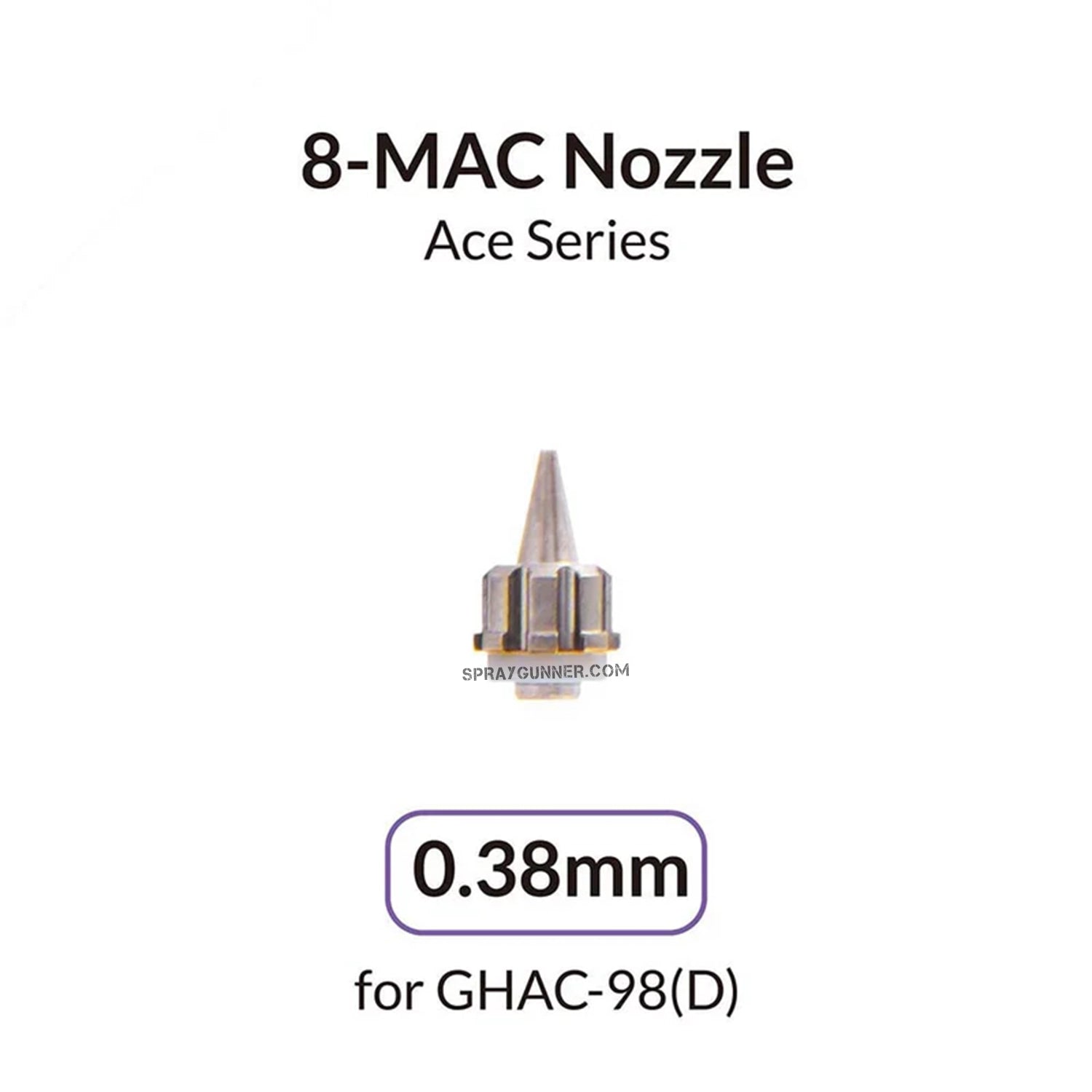 GAAHLERI Airbrush 0.38mm Nozzle for Ace Series - SprayGunner