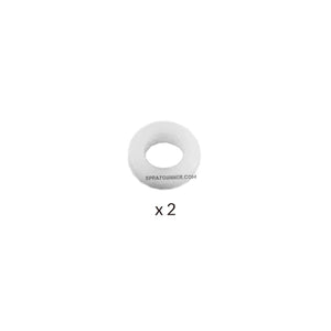 GAAHLERI Airbrush White O-Ring for 8-MAC Nozzle