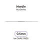 GAAHLERI Airbrush 0.5mm High-Durability Needle for Ace Series - SprayGunner