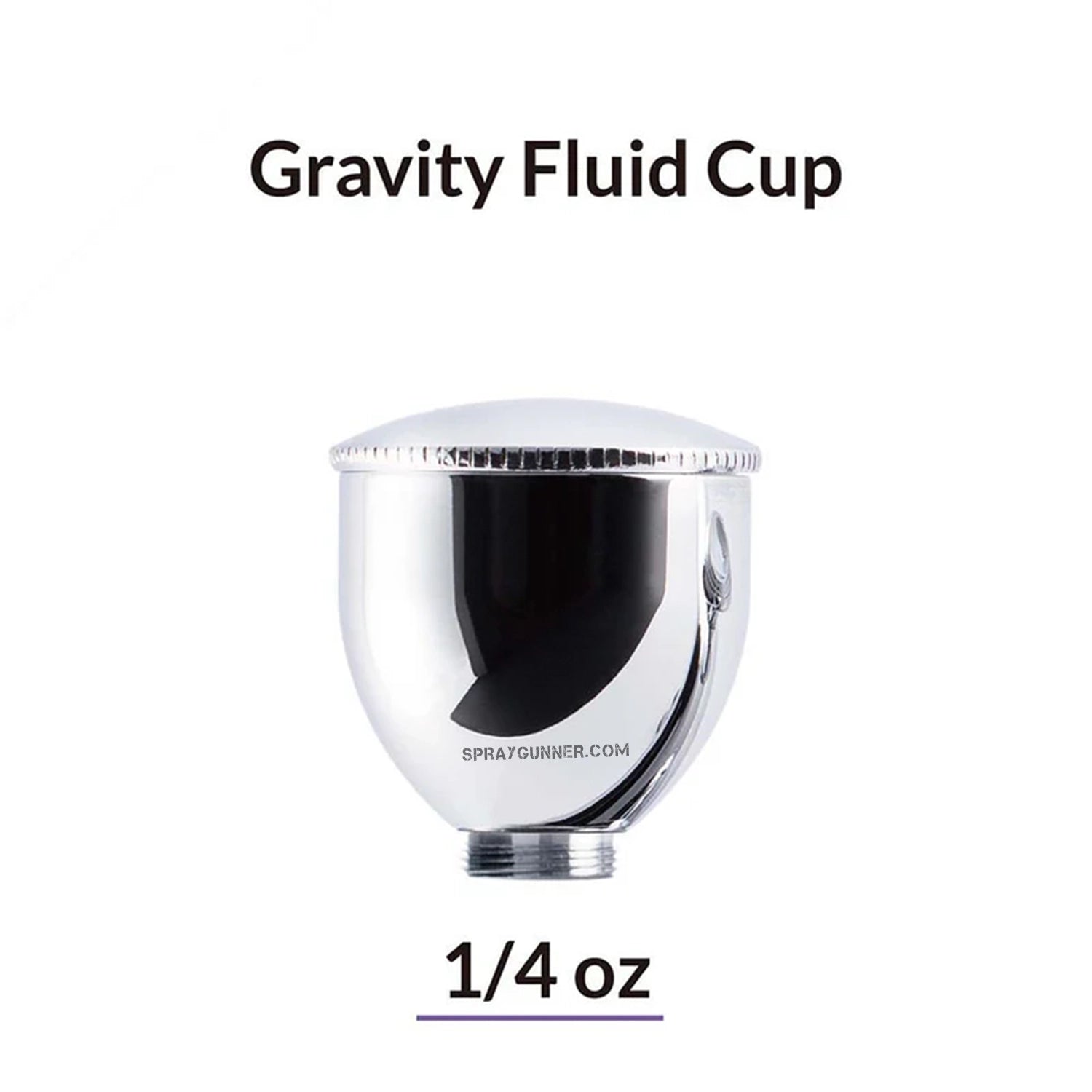 GAAHLERI Airbrush Smooth Level Gravity Fluid Cup 1/4 OZ - SprayGunner