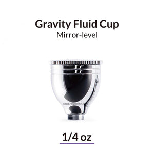 GAAHLERI Airbrush Mirror Level Gravity Cup 1/4 OZ