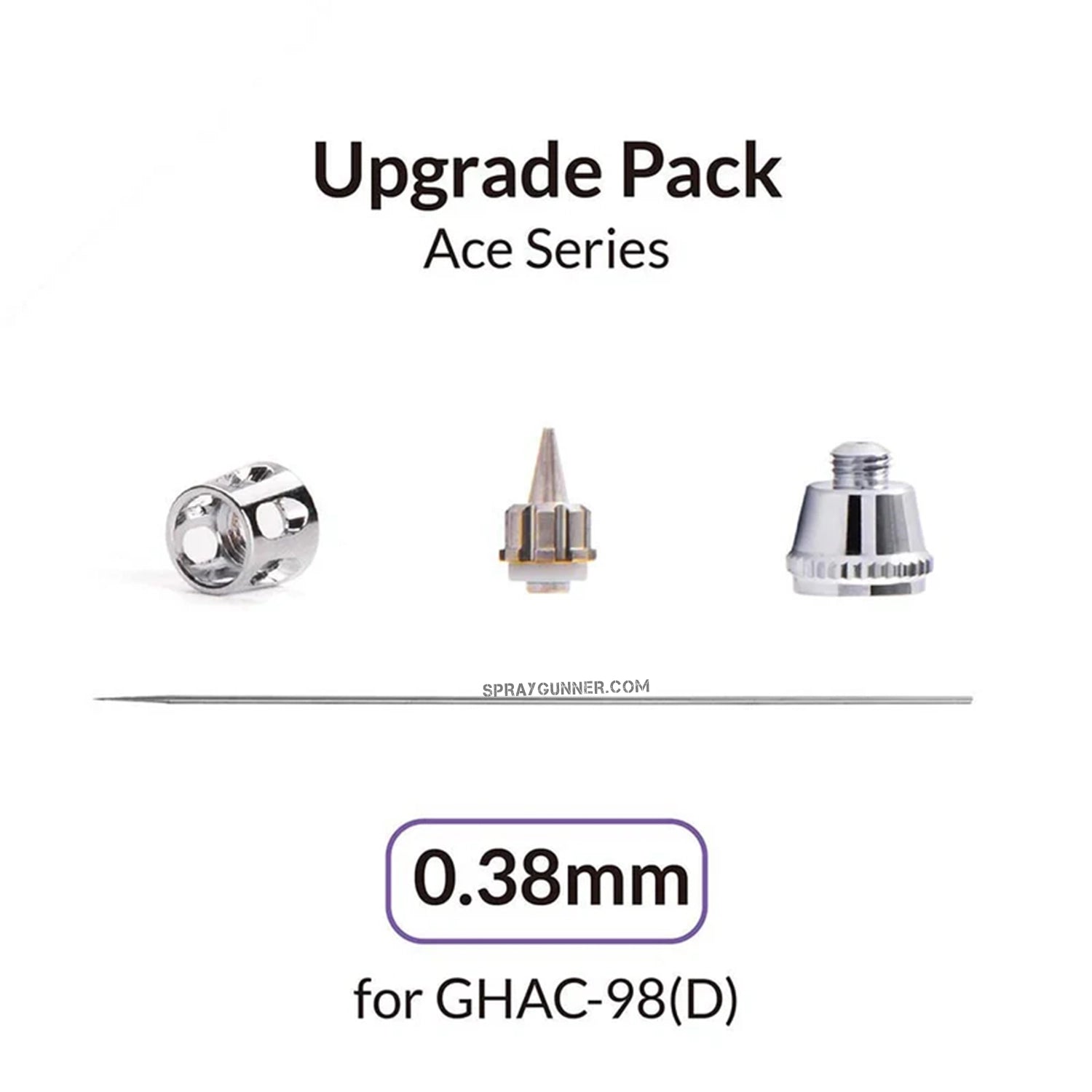 GAAHLERI Airbrush 0.38mm Upgrade Pack for Ace Series - SprayGunner