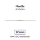 GAAHLERI Airbrush 0.5mm High-Durability Needle for GHAC-Swallowtail - SprayGunner