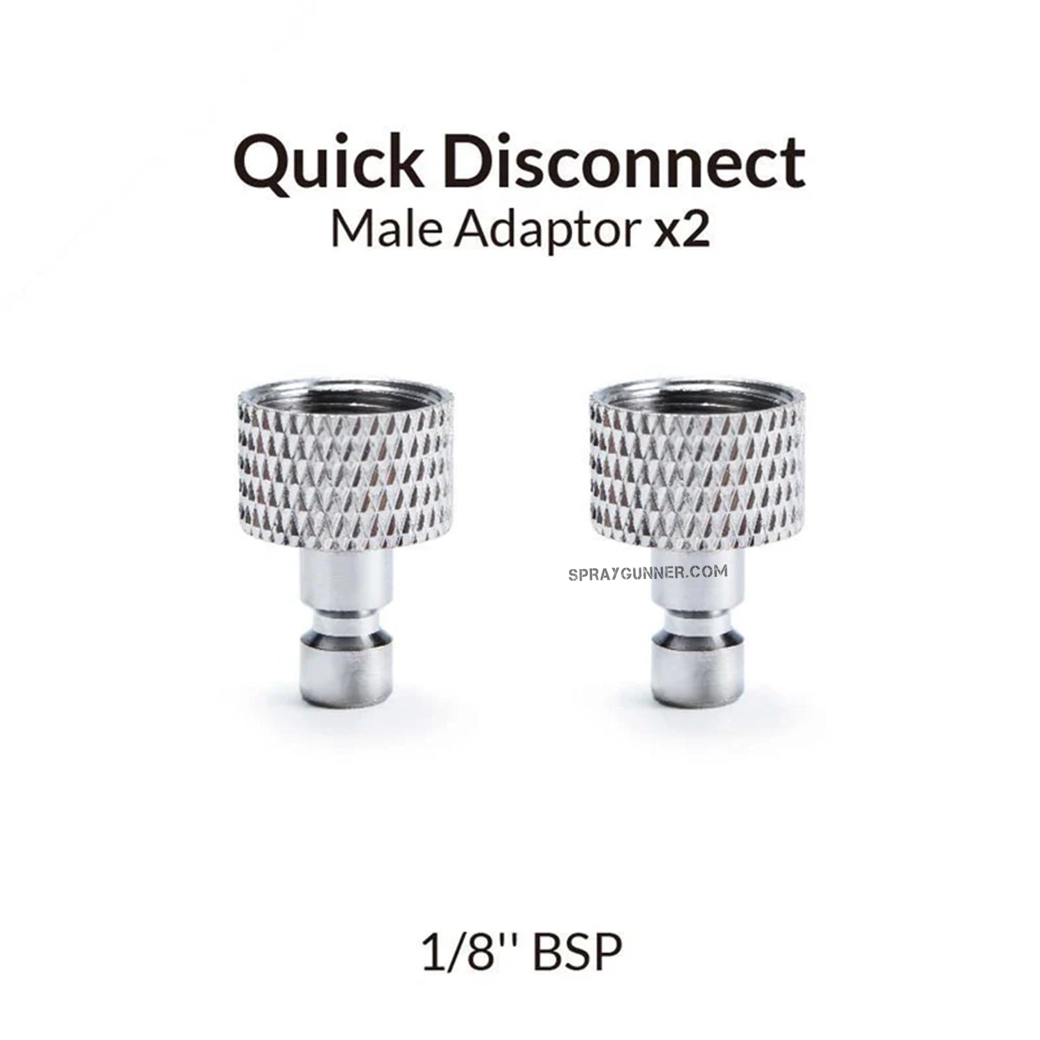 GAAHLERI Airbrush Quick Male Adapter (2PCS) - SprayGunner