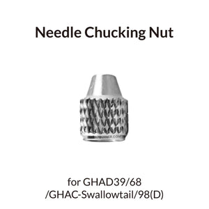 GAAHLERI Airbrush Needle Chucking Nut for GHAD39/68/Swallowtail/98D