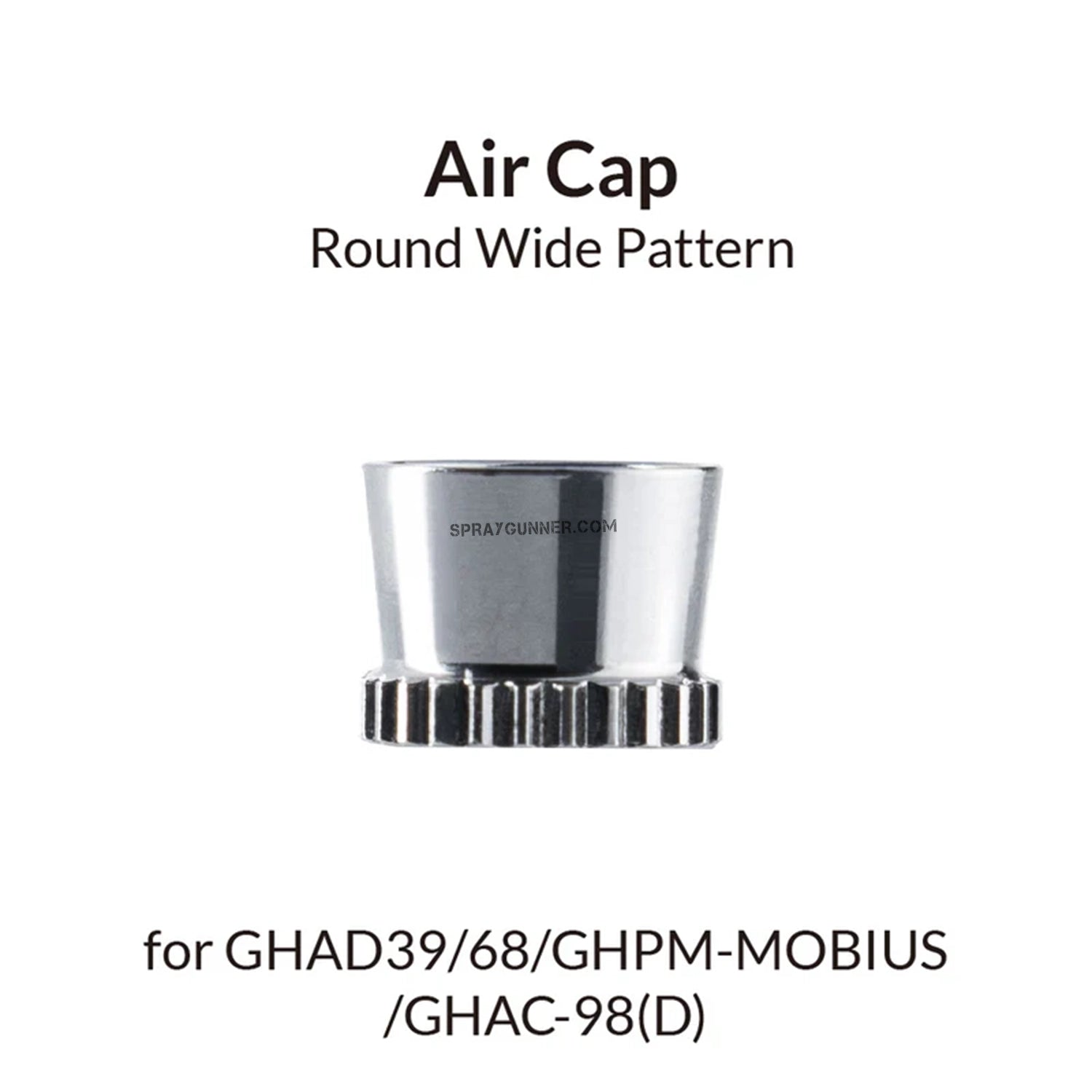 GAAHLERI Airbrush Round Wide Air Cap - SprayGunner
