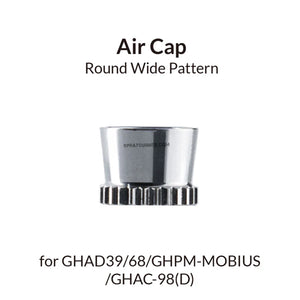 GAAHLERI Airbrush Round Wide Air Cap