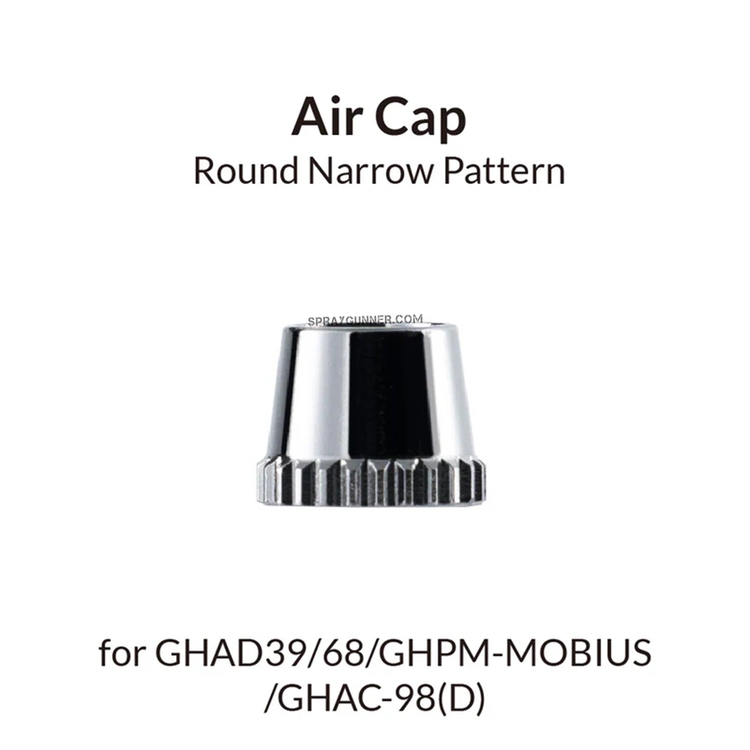 GAAHLERI Airbrush Round Narrow Air Cap - SprayGunner