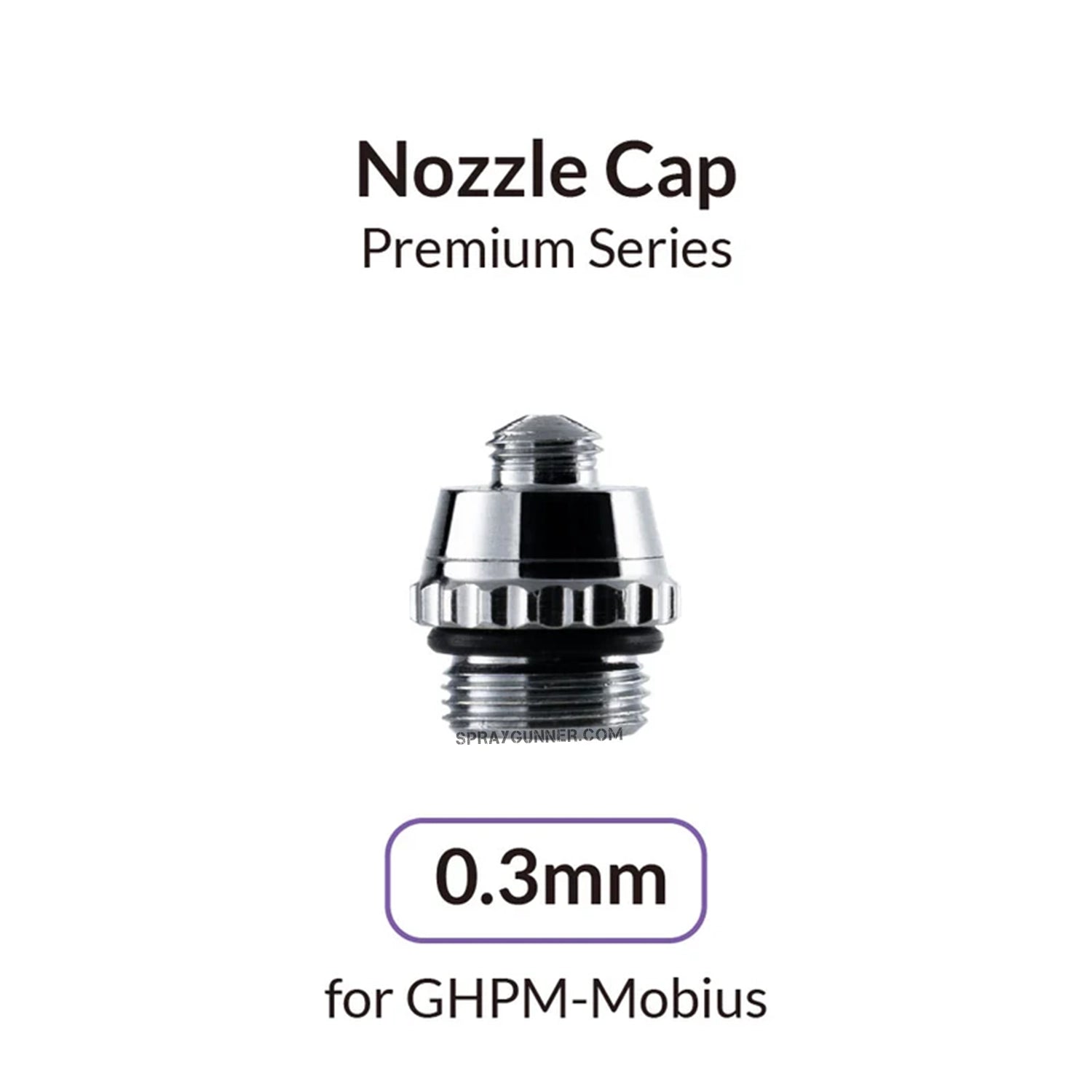 GAAHLERI Airbrush Mobius 0.3mm Nozzle Cap - SprayGunner