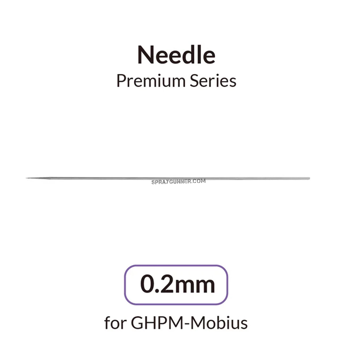 GAAHLERI Airbrush Mobius 0.2mm Needle - SprayGunner