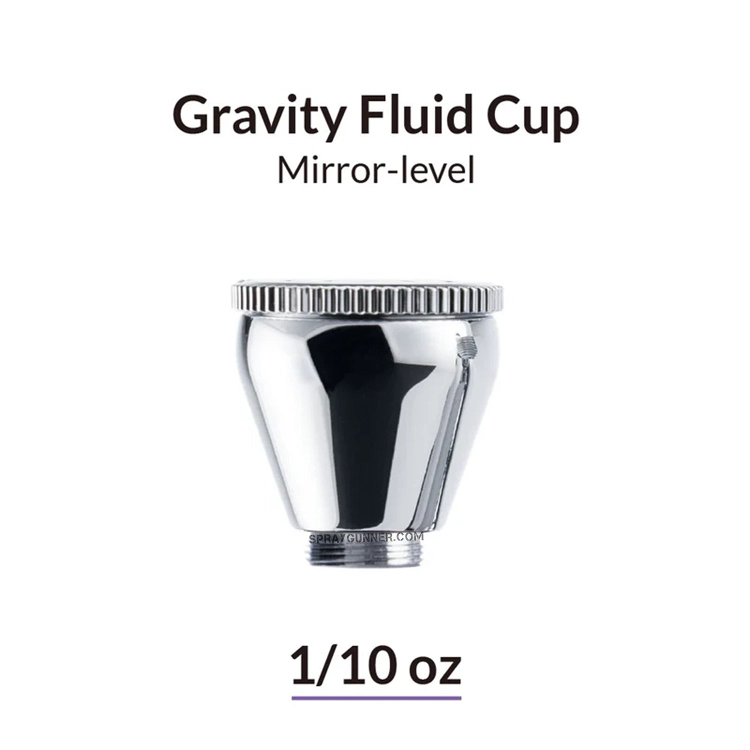 GAAHLERI Airbrush Mirror Level Cup 1/10 OZ - SprayGunner