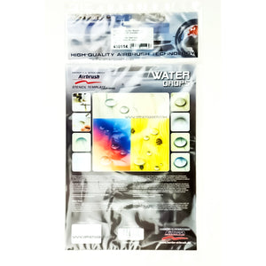 Harder and Steenbeck Airbrushing stencil "water drops" - SprayGunner