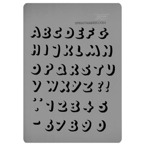 Harder and Steenbeck Airbrushing stencil "letters" - SprayGunner