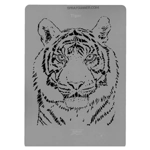 Harder and Steenbeck Airbrushing stencil set "Tiger Wildlife" - SprayGunner