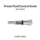 GAAHLERI Airbrush Preset Fluid Control Knob for GHAC-98D - SprayGunner