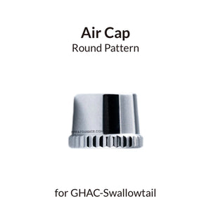 GAAHLERI Airbrush Round Pattern Air Cap for Swallowtail