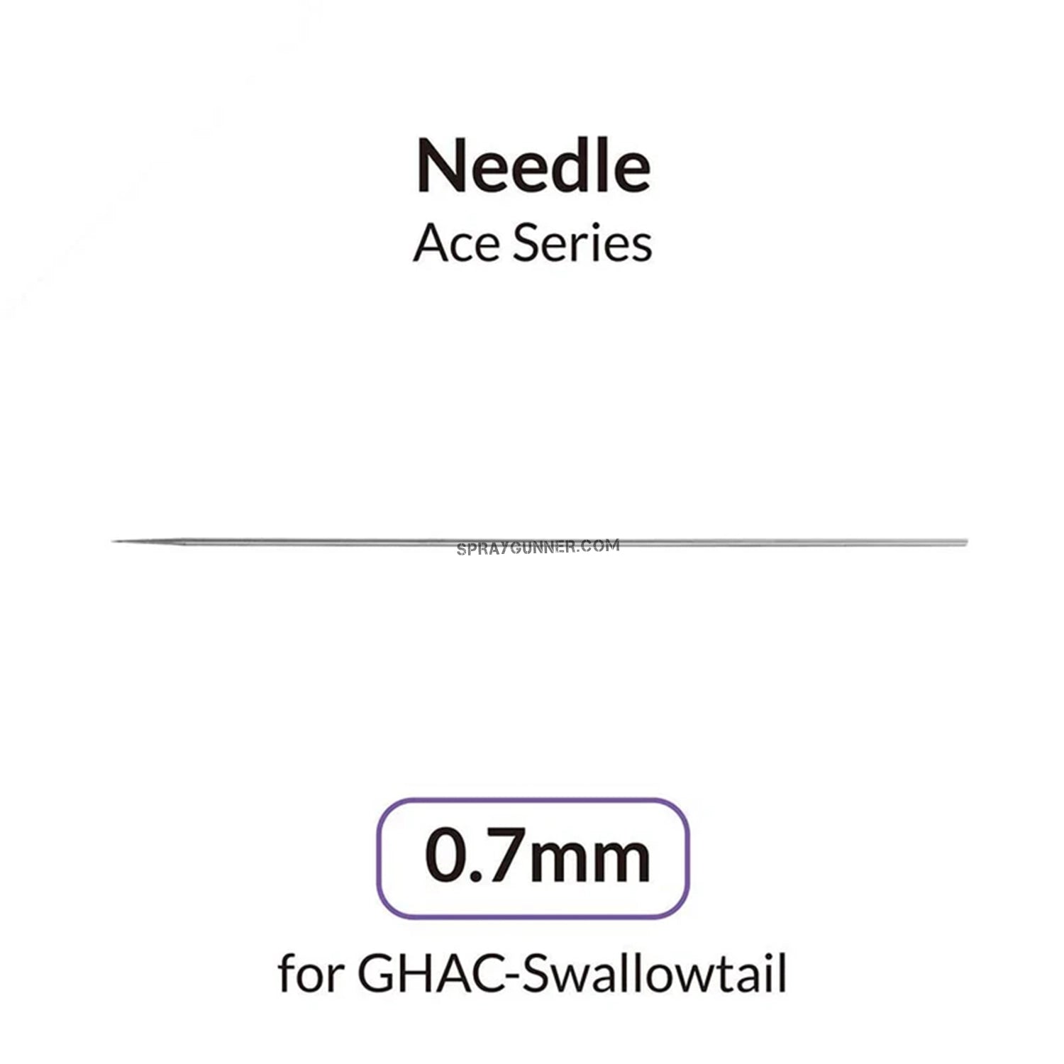 GAAHLERI Airbrush 0.7mm High-Durability Needle for GHAC-Swallowtail - SprayGunner
