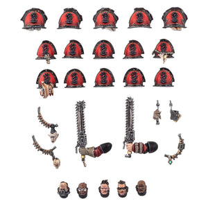Warhammer 40K Chaos Space Marines: Red Corsairs Upgrades & Transfers