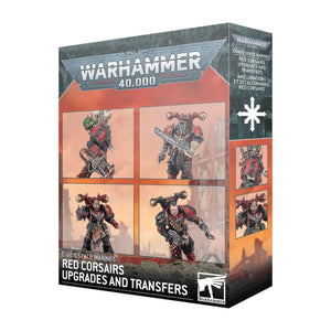 Warhammer 40K Chaos Space Marines: Red Corsairs Upgrades & Transfers