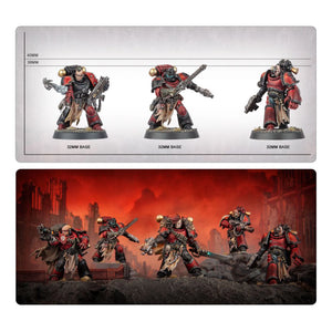 Warhammer 40K Chaos Space Marines: Red Corsairs Raiders