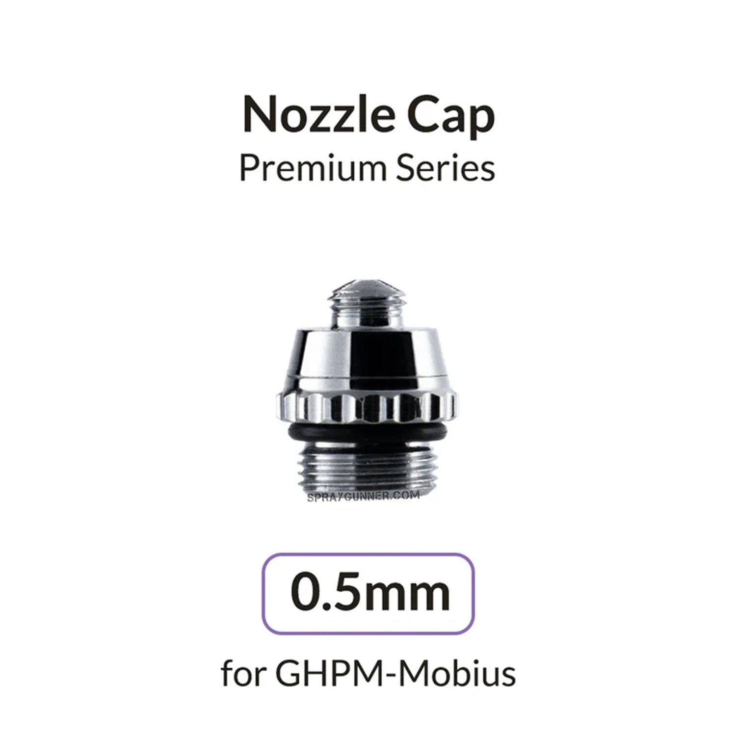 GAAHLERI Airbrush Mobius 0.5mm Nozzle Cap - SprayGunner