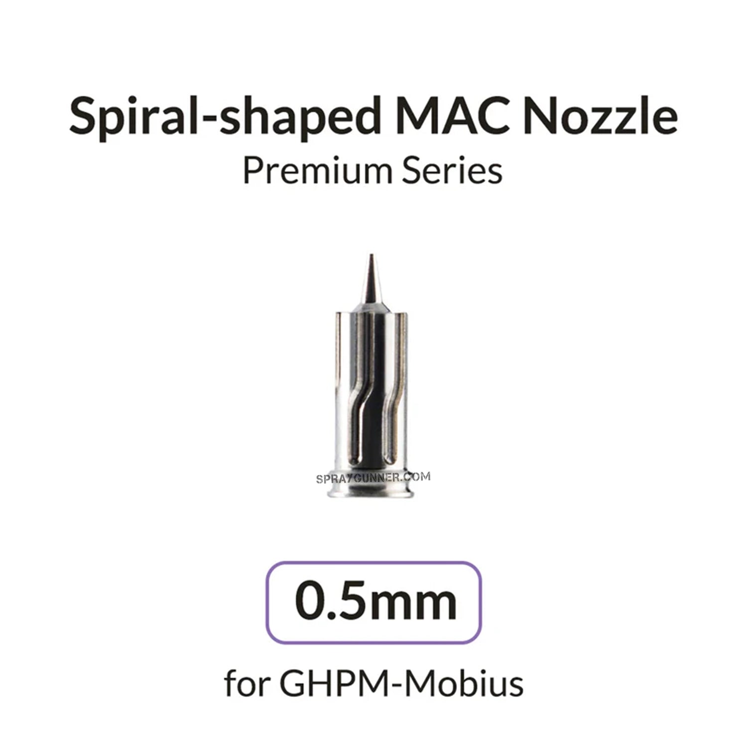 GAAHLERI Airbrush Mobius 0.5mm Nozzle - SprayGunner