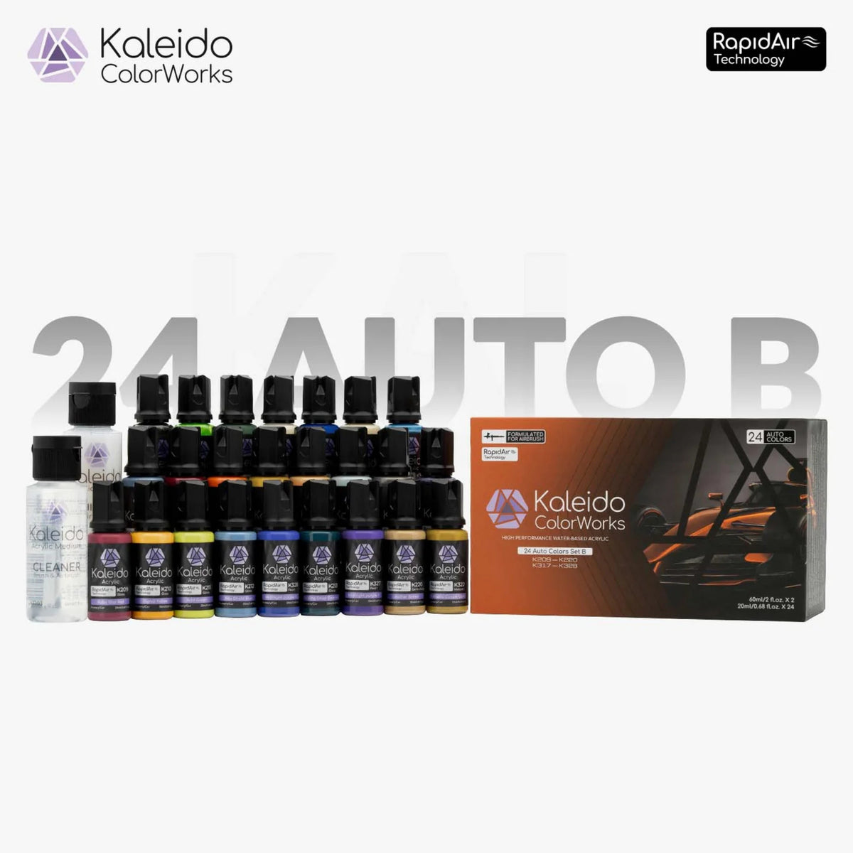 Gaahleri Kaleido ColorWorks 24 Auto Colors Set B